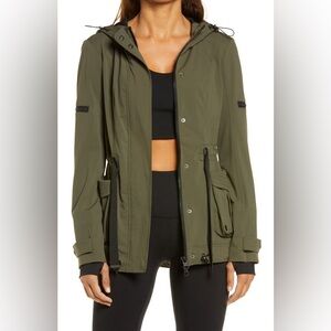 Blanc Noir Tectonic Hooded Utility Jacket